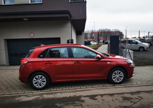 Hyundai I30 cena 51900 przebieg: 137000, rok produkcji 2021 z Rawicz małe 92
